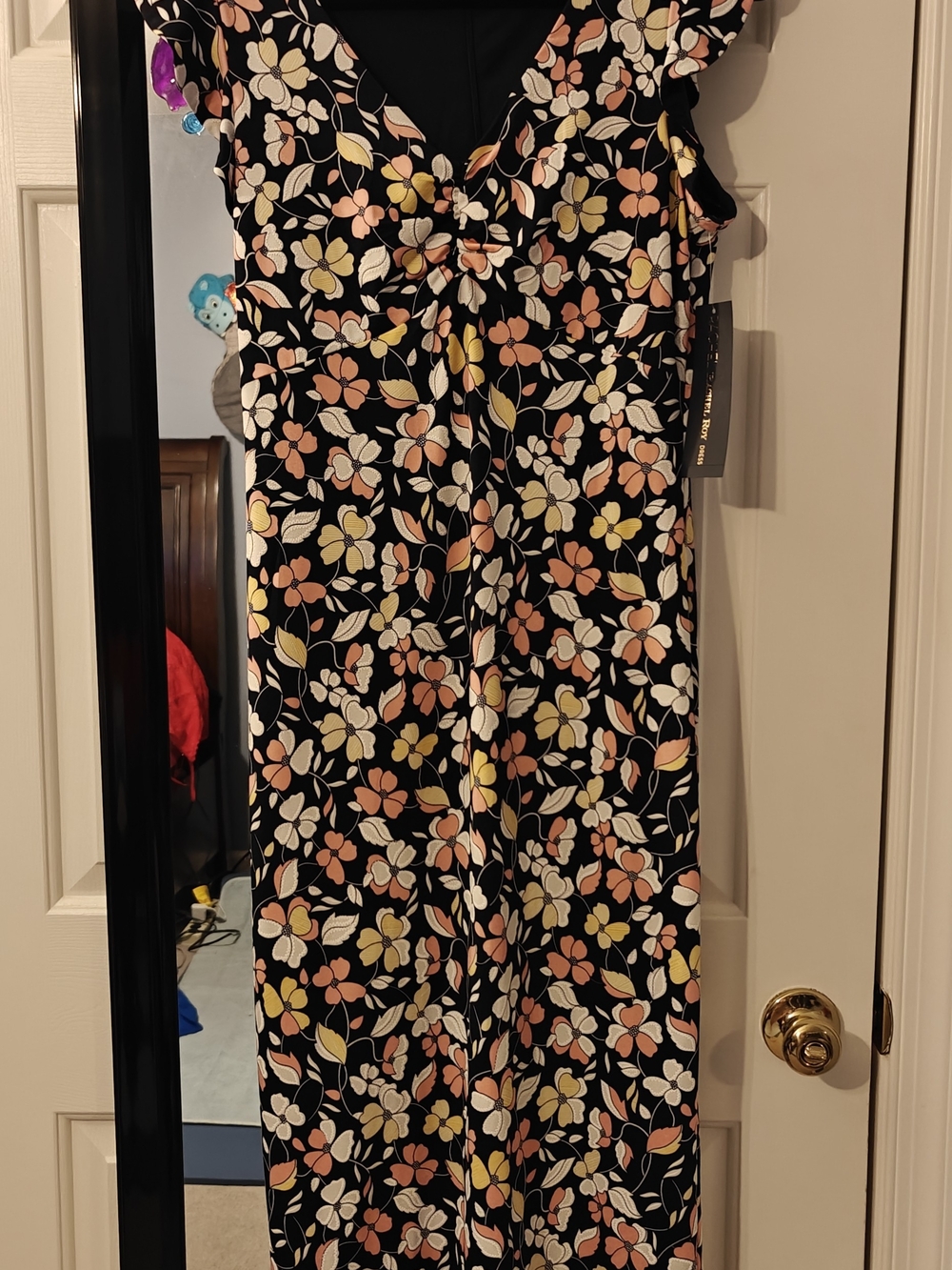 NWT Rachel Roy Midi Dress Floral Large